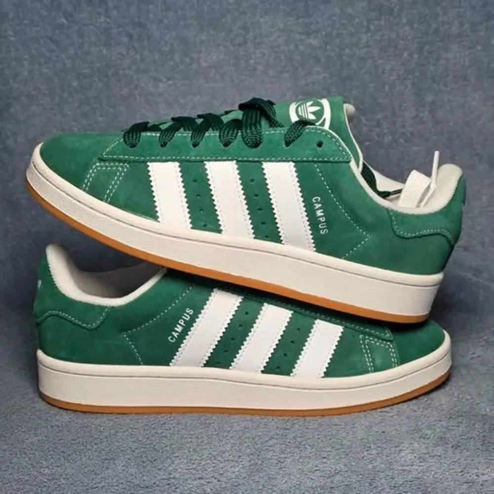 Adidas Campus 00s J Dark Green White Sneakers Size Juniors 7 or Womens 8.5